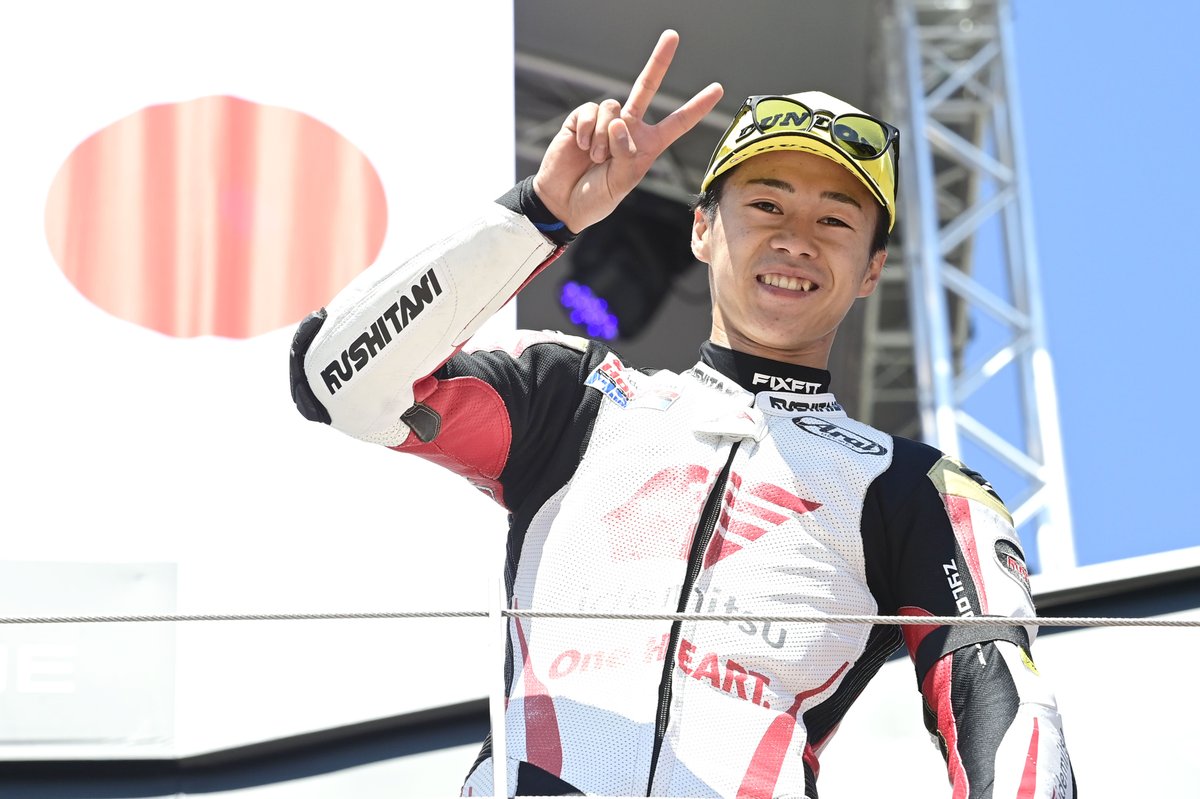 Second podium finish of the season for @AiOgura79 

Read more: bit.ly/45ByBtC

#Moto3 #AustrianGP 🇦🇹 #hondaracingcorporation
