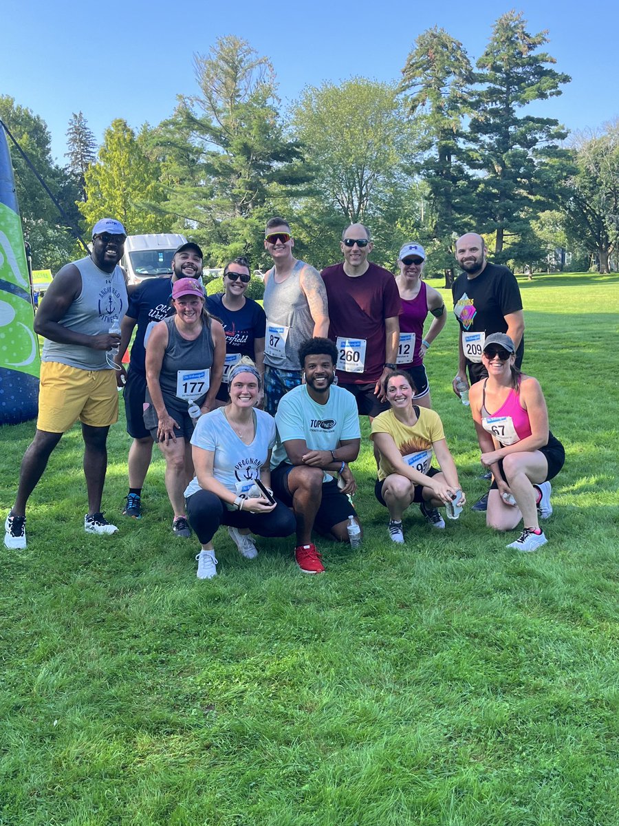 CT_Running_Dad's tweet image. Had a fun 5k run with some of my gym mates.  It’s beautiful here in CT! #running #runningdad #runningwithfriends