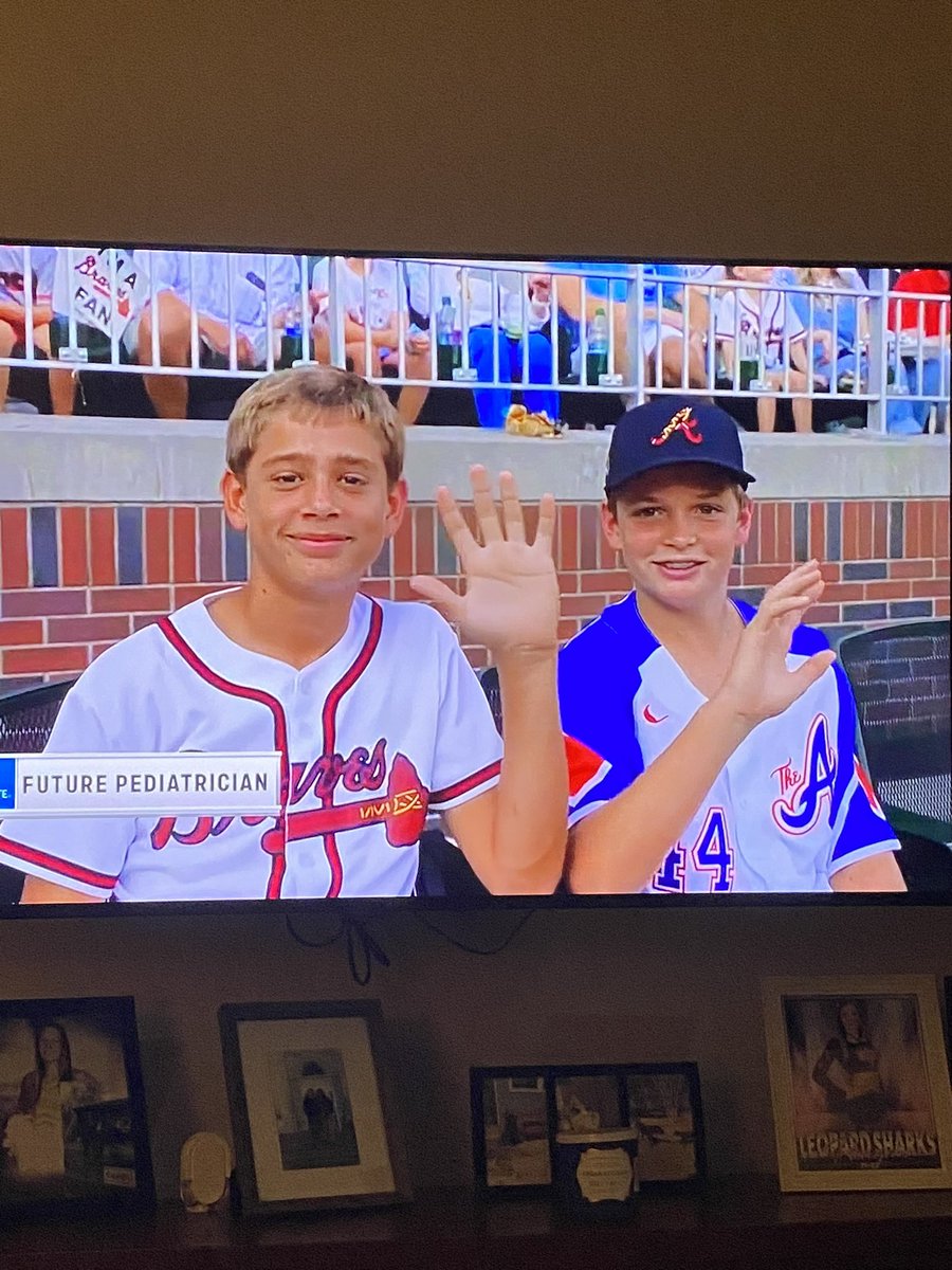 Elizabeth Bennett (@ebennett16) on Twitter photo They are basically famous thanks to @BallySportsSO! 
Thanks for making their night @BravesOnBally !
#ChopOn They are basically famous thanks to @BallySportsSO! 
Thanks for making their night @BravesOnBally !
#ChopOn