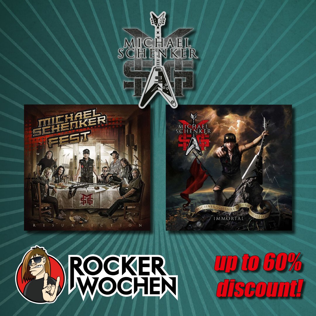 You can purchase MSG's 'Immortal' and Michael Schenker Fest's 'Resurrection' and 'Revelation' for bargain prices at Atomic Fire Records' Rockerwochen. msg.afr.link/rockerwochen The greatest metal & rock albums of all time at great prices.
