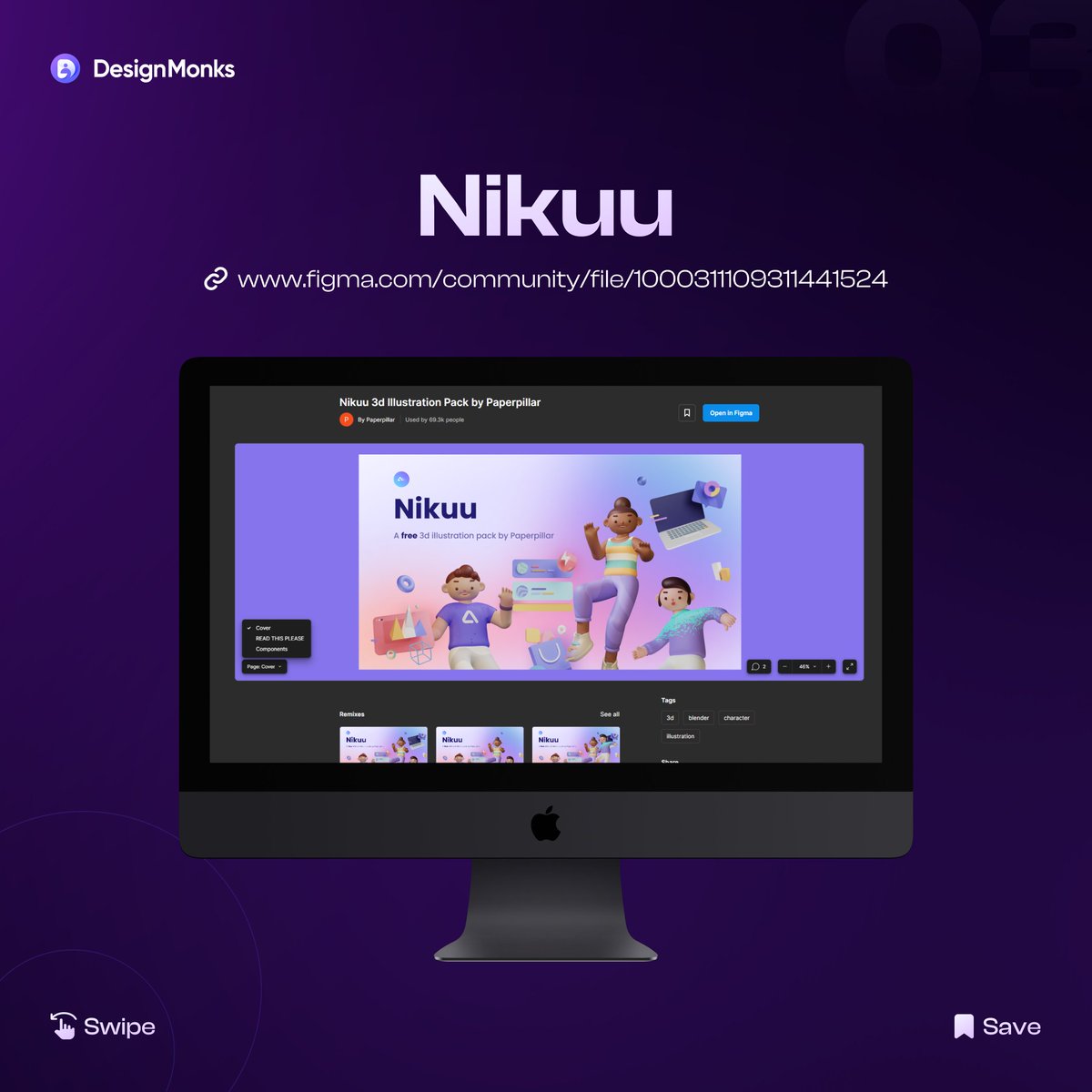 design_monks's tweet photo. Uncover an array of 3D resources that will enhance your design endeavors, whether you're crafting a website or developing striking graphics.
#DesignEnhancements #3DResources #CreativeElements #TypographyOptions #ProfessionalDesign #WebDevelopment #GraphicsDesign #VisualCreativity https://t.co/blkbR8nag4