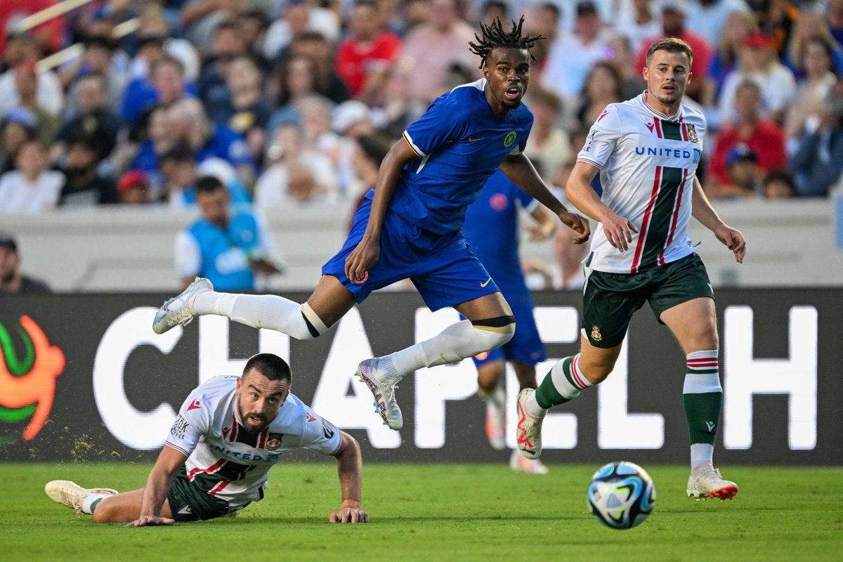 SamC_reports's tweet photo. Chelsea XI: Sanchez; Gusto, Disasi, Colwill, Silva, Chilly, Enzo, Carney, Conor, Sterling, Jackson. https://t.co/ZTTwXvxPjy