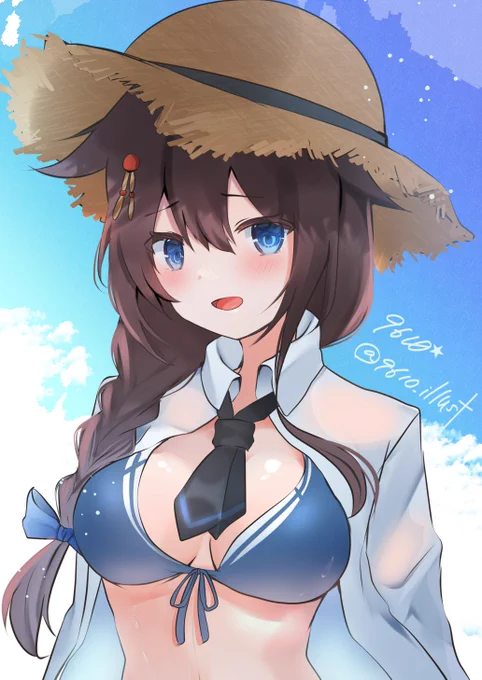 ゲーム内実装、お待ちしてます#艦これ #時雨 