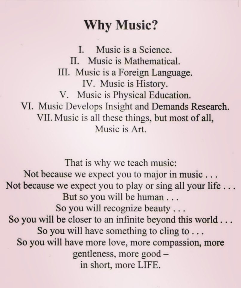 The arts teach WAY MORE than just how to make pretty things. Most of all, the arts help us discover and grow in the ways that make us human; creative, caring, and compassionate beings. 

Do art, make art, give your kids opportunities to discover themselves in and through arts.
