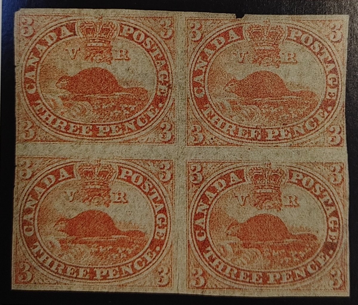 AllNations1949's tweet photo. One of 2 known mint blocks of Canada's first stamp just sold for $425,000 plus buyer's premium in Eastern Auctions' Ron Brigham Auction 2
#stampcollecting #easternauctions #stampauctions #onlineauc
tions https://t.co/ZUp9i1MW4K