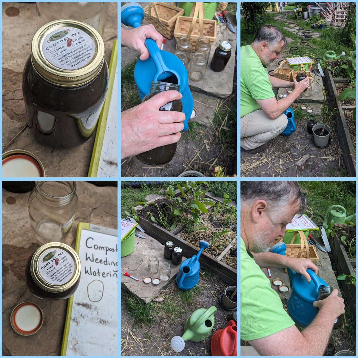 GardenKimbourne's tweet image. Garden@Kimbourne is "Spilling the Tea About Compost Tea!" Head on over to kpuc.org/garden to read our blog in our Garden Journal about what compost tea is and its benefits.
We source our compost tea from @CrookedFarmz, visit crookedfarmz.net 
#compost 
#composttea