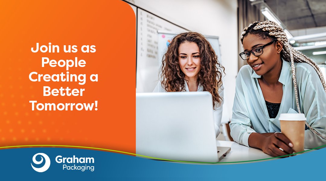 🌟 Join the Graham Packaging family and shape the future of packaging innovation! We're hiring talented individuals like you in multiple locations. 🏢 Check out our exciting job openings here: buff.ly/3CLlE4v #NowHiring #PackagingInnovation