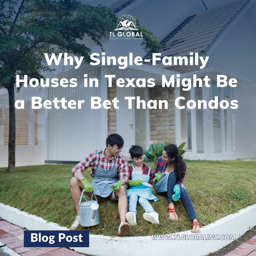 TLG_TX's tweet image. Thinking of buying a home in Texas? 🤠 Single-family houses might just be your ticket to happiness, without those sky-high condo maintenance costs. Explore the pros that could make houses your perfect Texan haven! zurl.co/ctxA 
 #TexasLiving #InvestmentValue