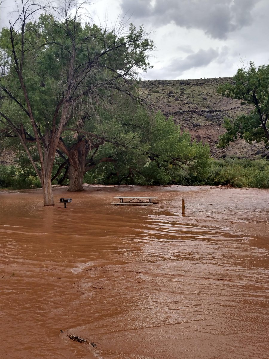 CapitolReefNPS's tweet photo. Due to yesterday's flash flood damage, the Fremont River trail is closed until further notice. Please check in with the visitor center for updates on road and trail conditions in the park.
NPS. A.Smithkin https://t.co/Nu8CxgS6E0