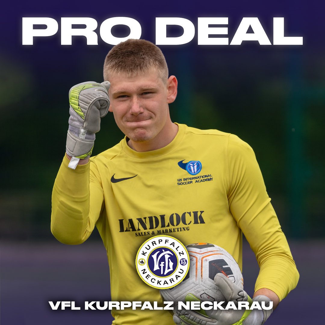 i2iSoccerAcad's tweet image. 𝐏𝐑𝐎𝐅𝐄𝐒𝐒𝐈𝐎𝐍𝐀𝐋 𝐂𝐎𝐍𝐓𝐑𝐀𝐂𝐓 ✍️

Massive congratulations to i2i Soccer Academy graduate Zane Love on securing a one-year deal with German club VFL Kurpfalz Neckarau 🇩🇪 

We’re all behind you, Zane 🙌

#OneBigFamily