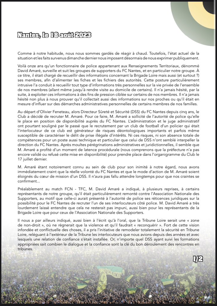 Rendez-nous le FCN tweet media