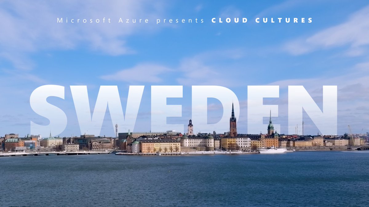 MSCloud's tweet image. How do cultures intertwine with cloud technology?

Join us as we explore how people in Sweden are using the cloud to create unique opportunities through innovation and digital transformation: msft.it/60159M05D #MSCloud
