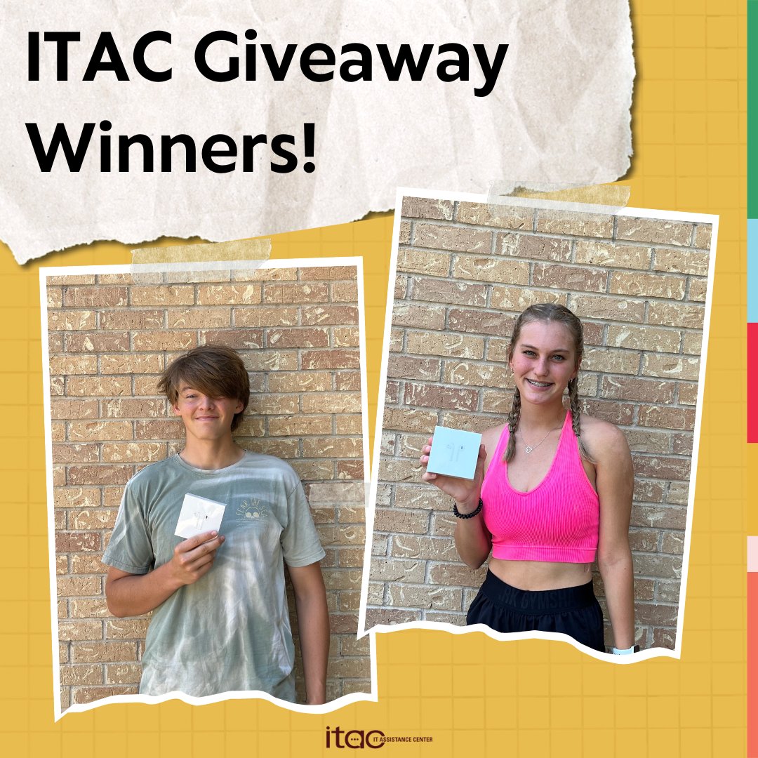 itactxst's tweet photo. Congratulations to our two giveaway winners! π These winners were selected from our NSO AirPods giveaway. Stay tuned for more giveaways in the future! π€ #txst #txstnext #txst27 https://t.co/oeN9pA3Qmr