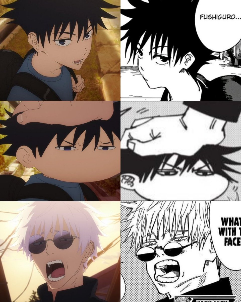 anime_shots's tweet photo. Anime vs Manga https://t.co/uY9tJtBwMO