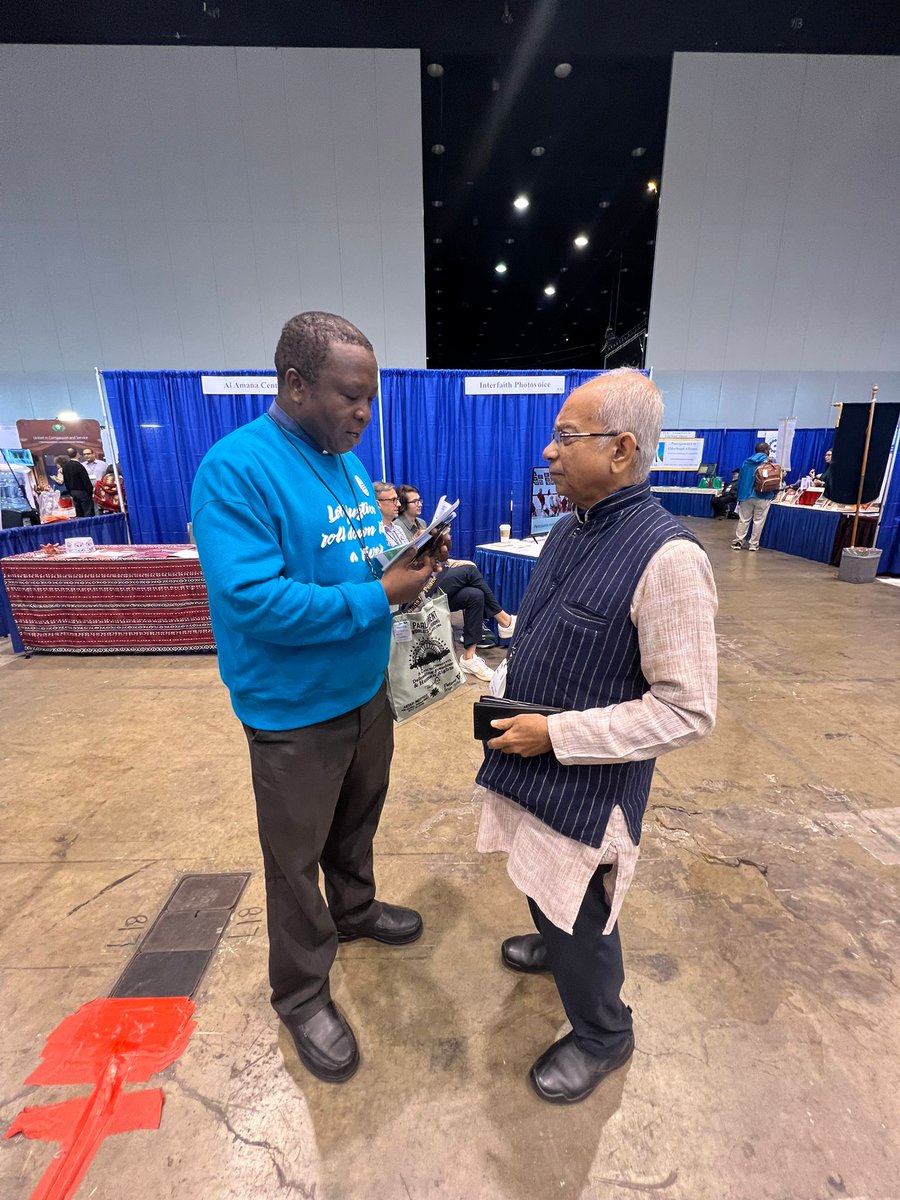 IAMCouncil's tweet photo. Today's the last day of the Parliament of the World's Religions — come say hi at booth 549. #PoWR2023 https://t.co/RXFuwe2Cb2