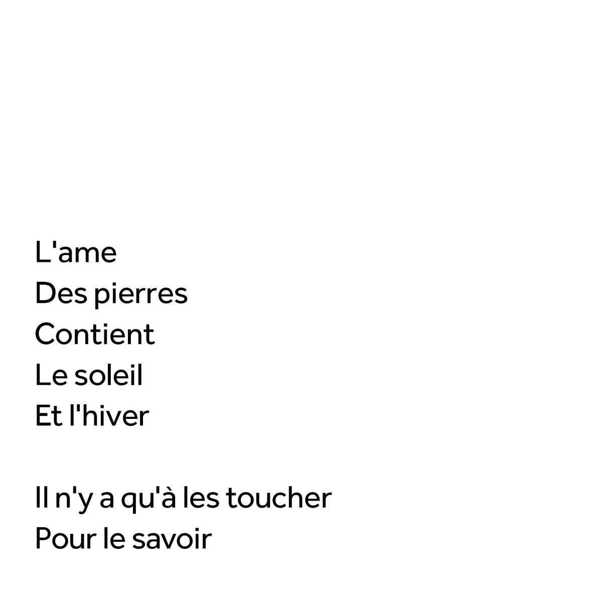 Tentative de poésie contemplative.

Mes amis, tenez vous à l'#ombres et prennez soin de vous.

#poesie