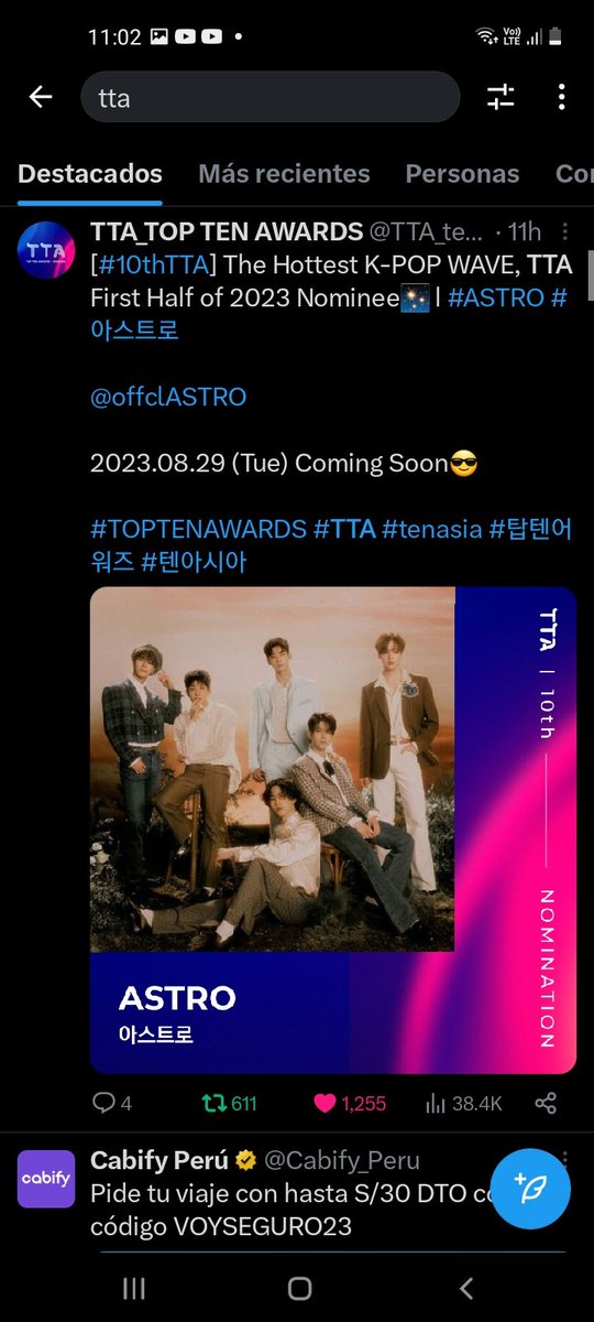 LAZYROHA's tweet photo. @TTA_tenasia ASTRO LET'S GO 
#ASTRO #10thTTA #EVENT https://t.co/oAK8QXCQbN