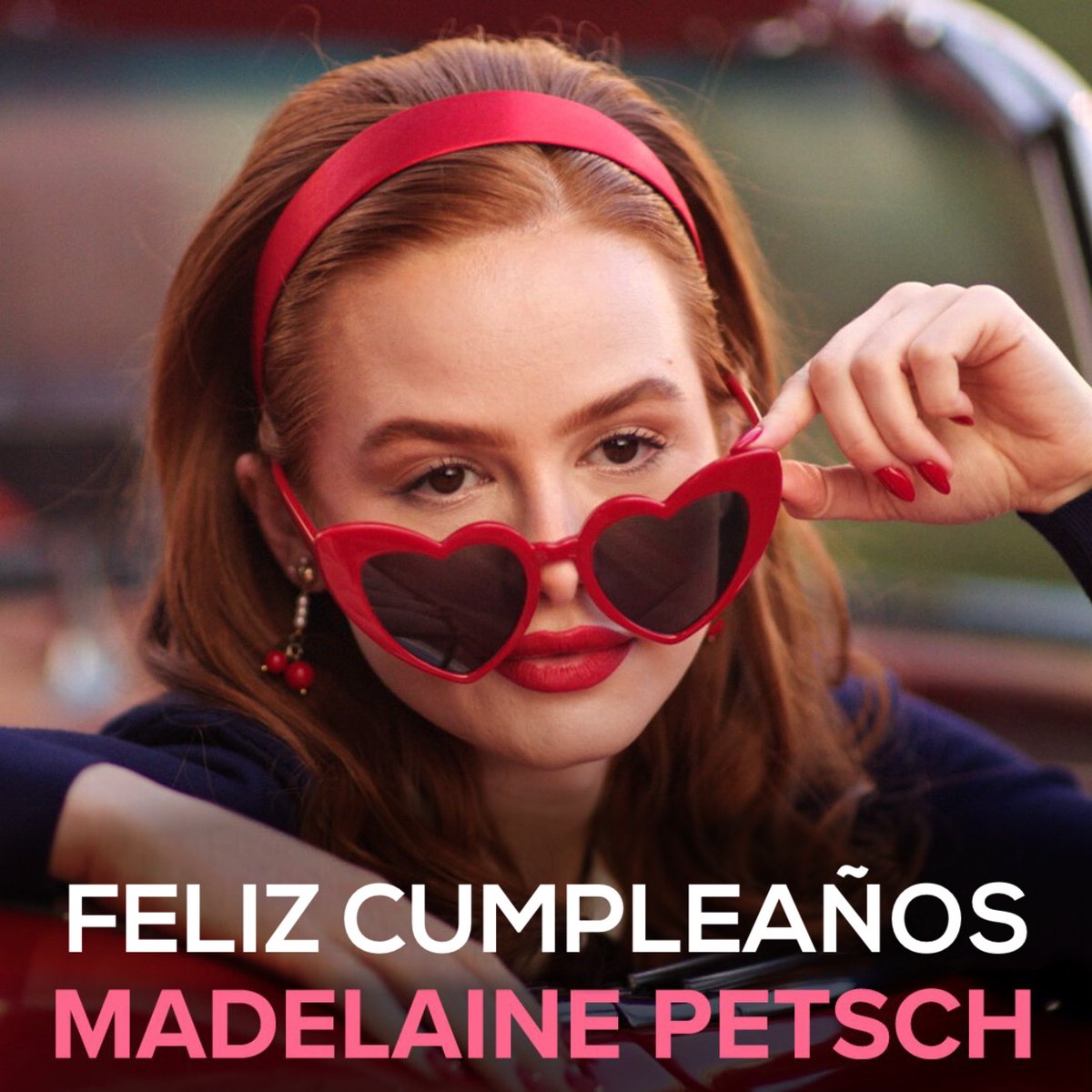 Reina Cheryl 👑 ¡Feliz cumpleaños, Madelaine Petsch! 🍒 #Riverdale