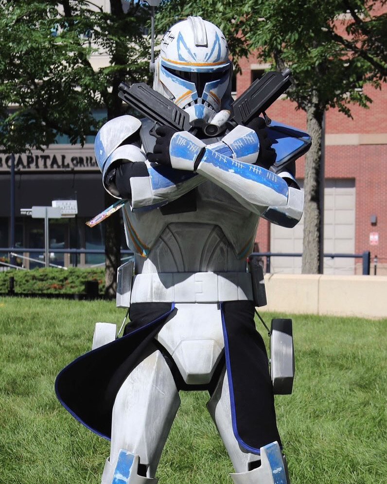 501CTG's tweet photo. Congratulations to our newest member Ronan C. (CT-47567) on the the approval of his Phase 2 Captain Rex! Great work captain and make sure you give those clankers a fight they will never forget! #501stlegion #StarWars #TheCloneWars https://t.co/2NG5vApg6i