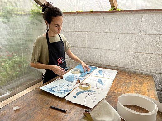 APRstaff's tweet photo. Giulia Gentilcore artist resident 2023 https://t.co/pq0aNmuxdv 
Giulia Gentilcore from Italy, residency June and July 2023

Residency about Mokulito course. Ariadna Abadal teaching https://t.co/9PE6pIDk7v