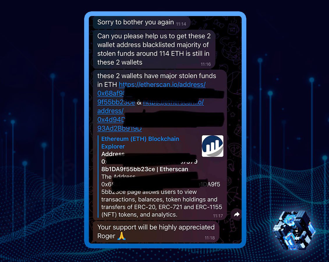 CryptoLockAI's tweet photo. Another #RecoveryFriday and another customer in need!
CryptoLock saves someone every day.
Proof👇🏻 https://t.co/WCdld4J1mM