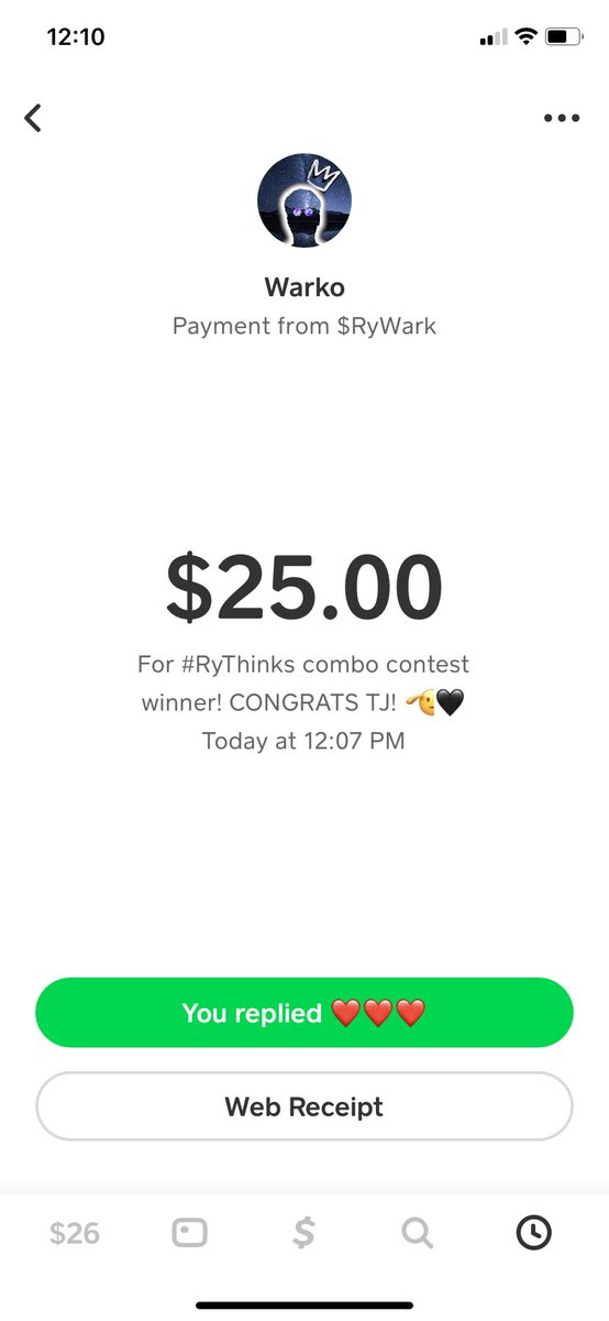 <a href="/rywark/">Rywark™️</a> <a href="/DereciousB/">Camden</a> Thanks so much <a href="/rywark/">Rywark™️</a> for making me a winner! I appreciate you. #RyThinks ❤️