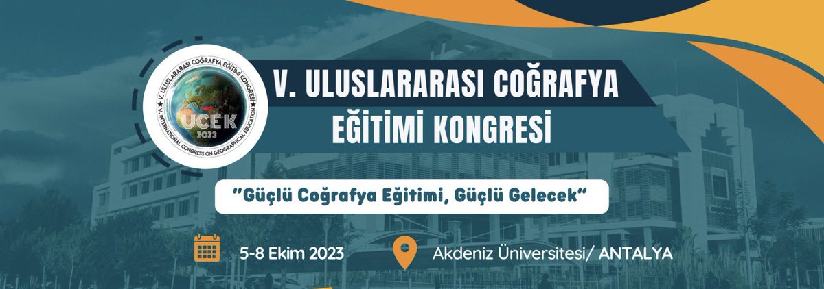 Uluslararası Coğrafya Eğitimi Kongresi tweet media