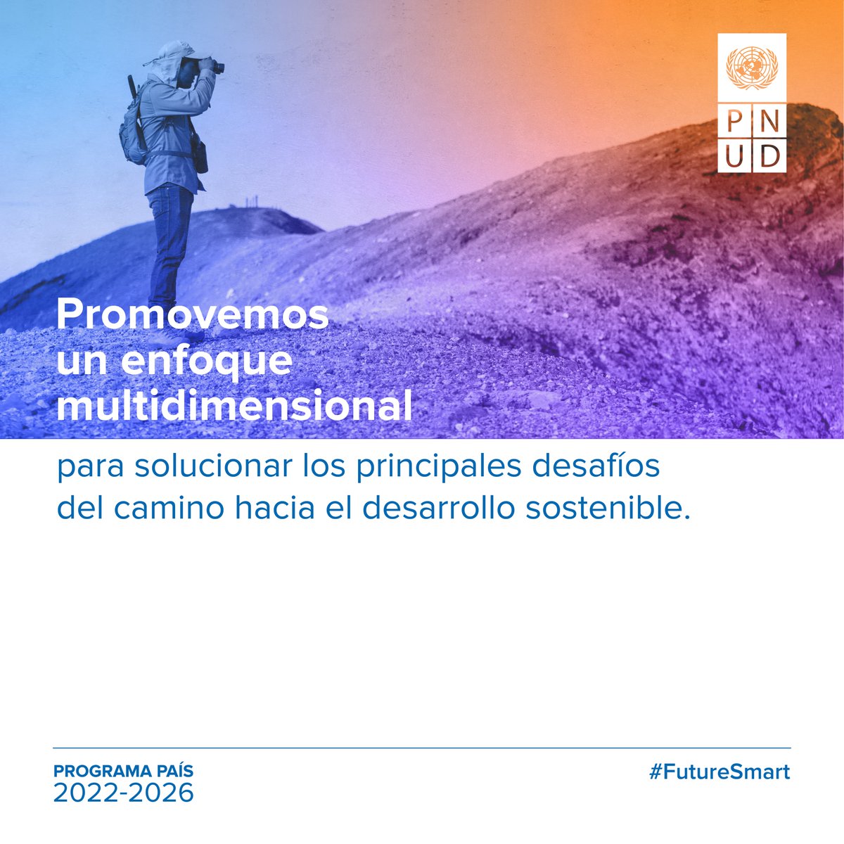 El Programa País 2022-2026 marca el horizonte, los objetivos y las prioridades de trabajo del PNUD en El Salvador en los próximos años.
Conoce más: bit.ly/3covhM1
#FutureSmart