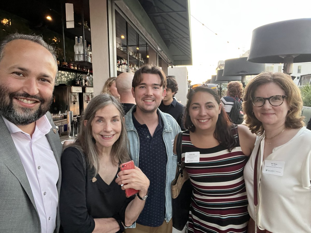 faroukdey's tweet photo. Hopkins in Hollywood with our Film &amp; Media alumni community. Thank you @LKellyClyne for your incredible support of @JohnsHopkins. Can’t wait for the Hopkins in LA pgm to launch in 2024 under the leadership of @VDeanErinRowe &amp; Linda Delibero. #GoHop @JHUArtsSciences https://t.co/Wbv2kZ0dvp