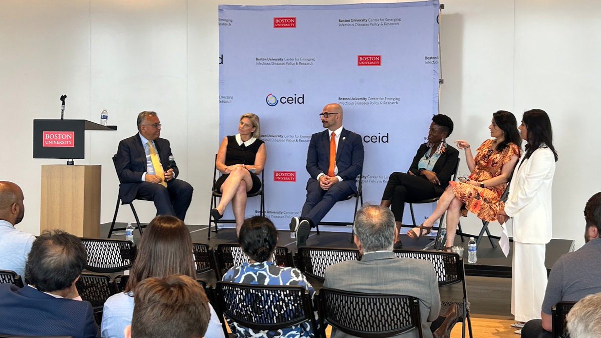 Link to the video is up of the discussion from yesterday's <a href="/BUCEID/">Center on Emerging Infectious Diseases (CEID)</a> Reflecting on One Year of MPOX Response. 

This top notch panel convened by <a href="/BhadeliaMD/">Dr. Nahid Bhadelia</a> covers MPOX, COVID-19, pandemics, risk communication &amp; lessons learned for the future. 

#COVID19MA #MPOX #scicomm