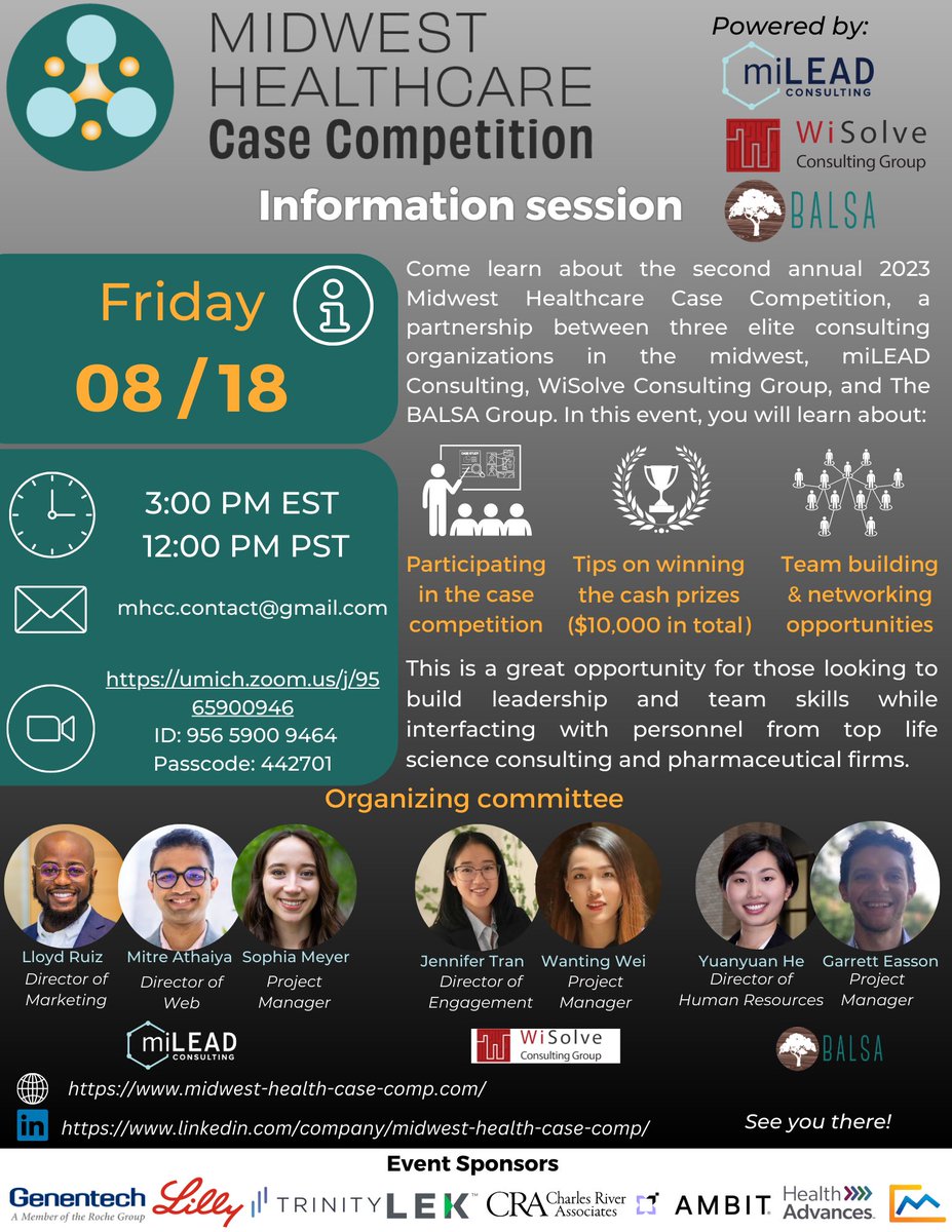 Midwest Healthcare Case Competition tweet media