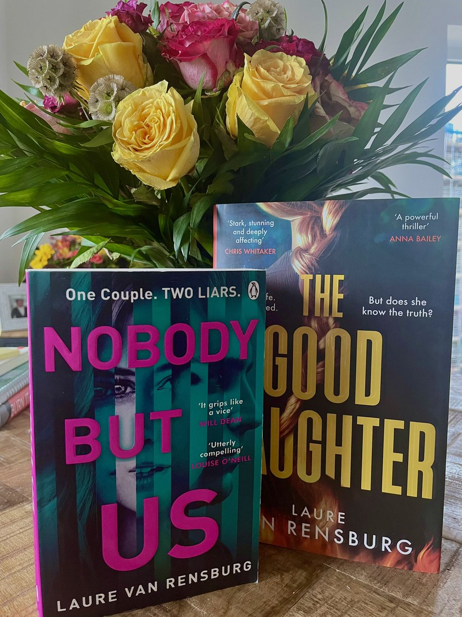Friday giveaway - I have 2 sets of #TheGoodDaughter and #NobodyButUs to giveaway. Just Follow + RT before Sunday midnight &amp; I’ll chose a winner on Monday (UK &amp; ROI only)