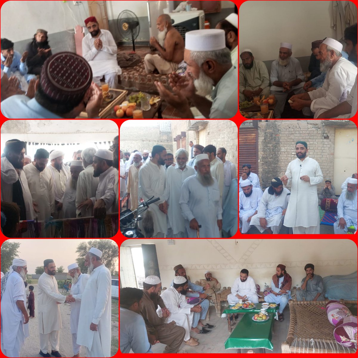 ImmadAzamOffi's tweet photo. میں اپنے خلقہ پی کے98 کے غیور عوام، میری جماعت کا شکر گزار ہوں جو اتنی گرم جوشی سے ہمارے ڈور ٹو ڈور کمپین میں حصہ دار بن رہے ہے اور جمیعت کا پیغام گھر گھر پہنچانے میں ہمارا ساتھ دے کر معاشرے سے فتنہ و فساد کے کالے تاریک سایے ختم کرانے میں مددگار ثابت ہو رہے ہے۔
@juipakofficial https://t.co/qOkNrERfWI