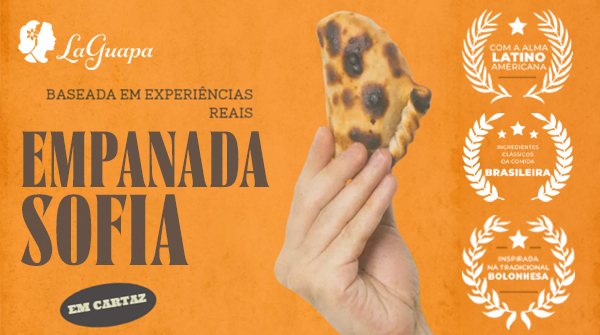 Bora de sabor novo no almoço? 🤤

Peça a empanada Sofia, o lançamento da La Guapa! Inspirada na tradicional receita bolonhesa, com um toque de brasilidade e a alma latino-americana! 🥟

Peça pelo app! laguapa.page.link/laguapa9