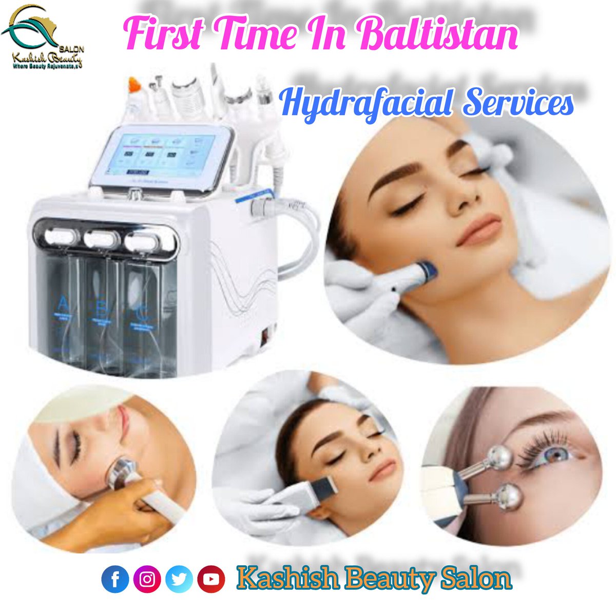 KashishBstc's tweet photo. A hydrafacial is 1 of the most powerful non invasive skin resurfacing treatments avilbl 2dy. It combines cleansing exfoliation,extraction,hydration &amp; antioxidant protection that removes dead skin cells &amp; impurities while simultaneously delivering moisturizing serums into the skin https://t.co/Ssv1CKjiR4