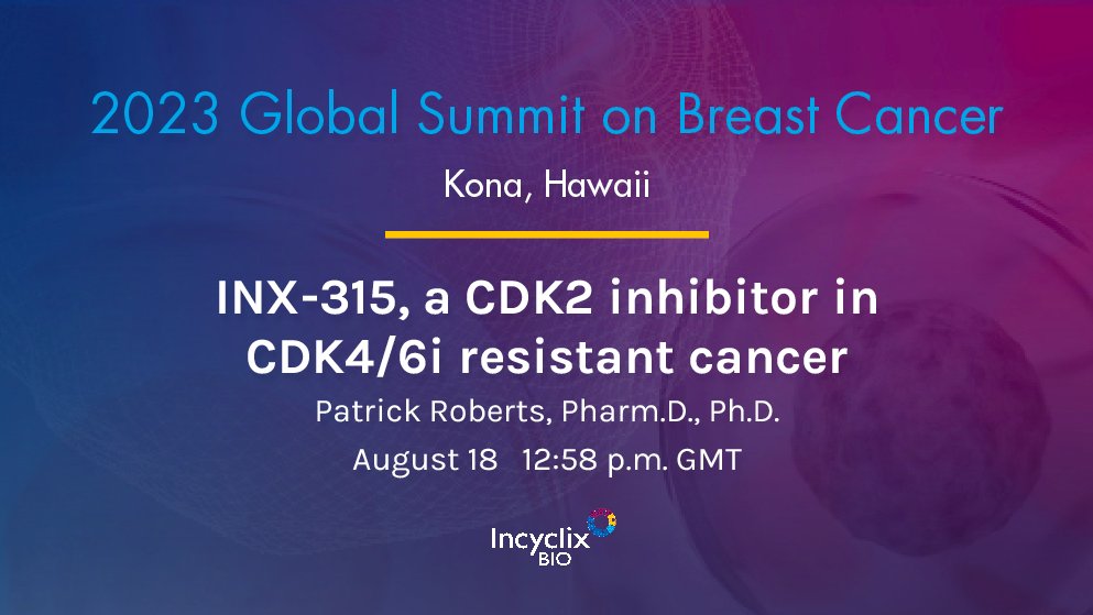 Today on #WorldBreastCancerResearchDay we’re proud to join researchers & community oncologists leading #breastcancerresearch at @DAVAOnc’s Global Summit on Breast Cancer to present INX-315’s story. Tune in with the #DAVAHawaiiBreast platform: lnkd.in/g2ksyZPR #WBCRD
