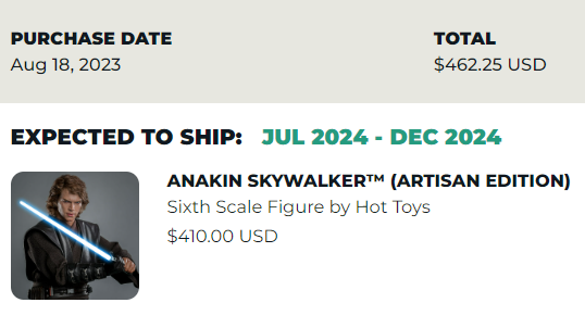 jcc2224's tweet photo. I actually got it. I was number 270 in line, and I got it. RIP to the over 10,000 people still waiting in the que that have no shot. Hot Toys is leaving over 4 million dollars in sales on the table because of how limited they made this release. It's a shame. https://t.co/YIkvzgZc6s