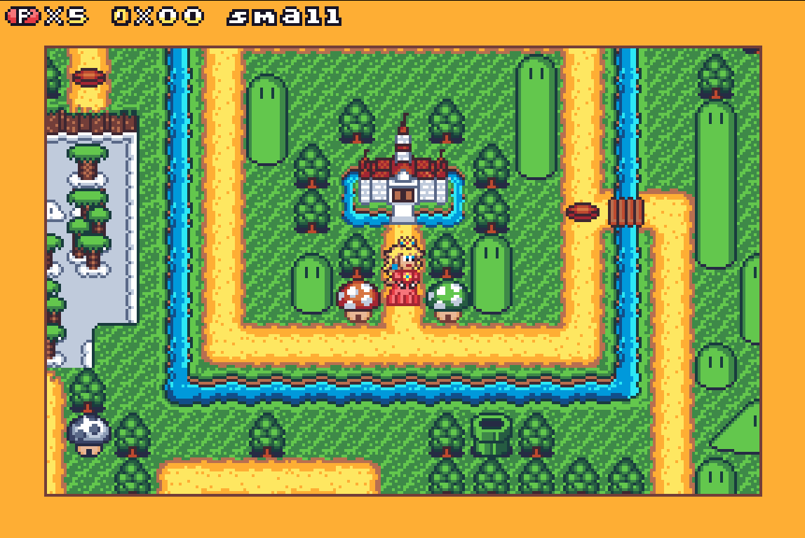 Xand0r's tweet photo. I made a Game Jam entry using the Mario engine I've been working on for years! https://t.co/Q4U97ehywJ #supermario #mfgg #mfggjam #marioismissing https://t.co/vSaVyrszqx