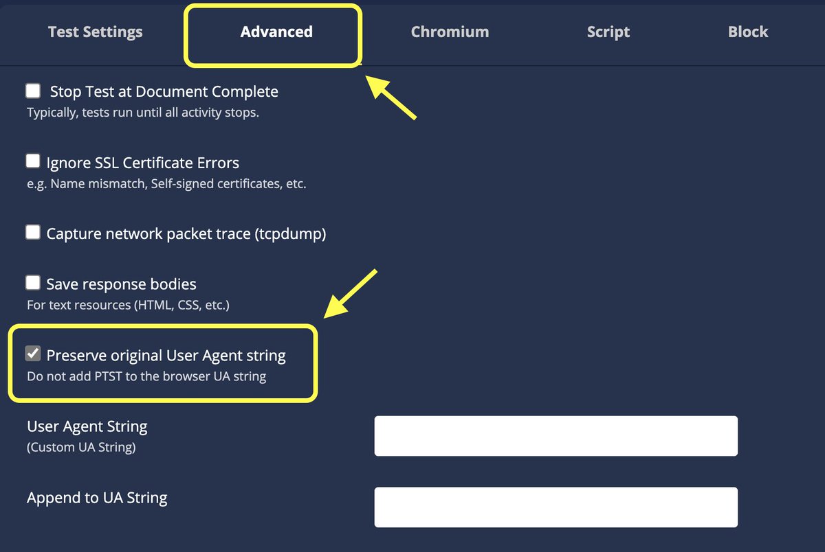 WebPageTest™ tweet media