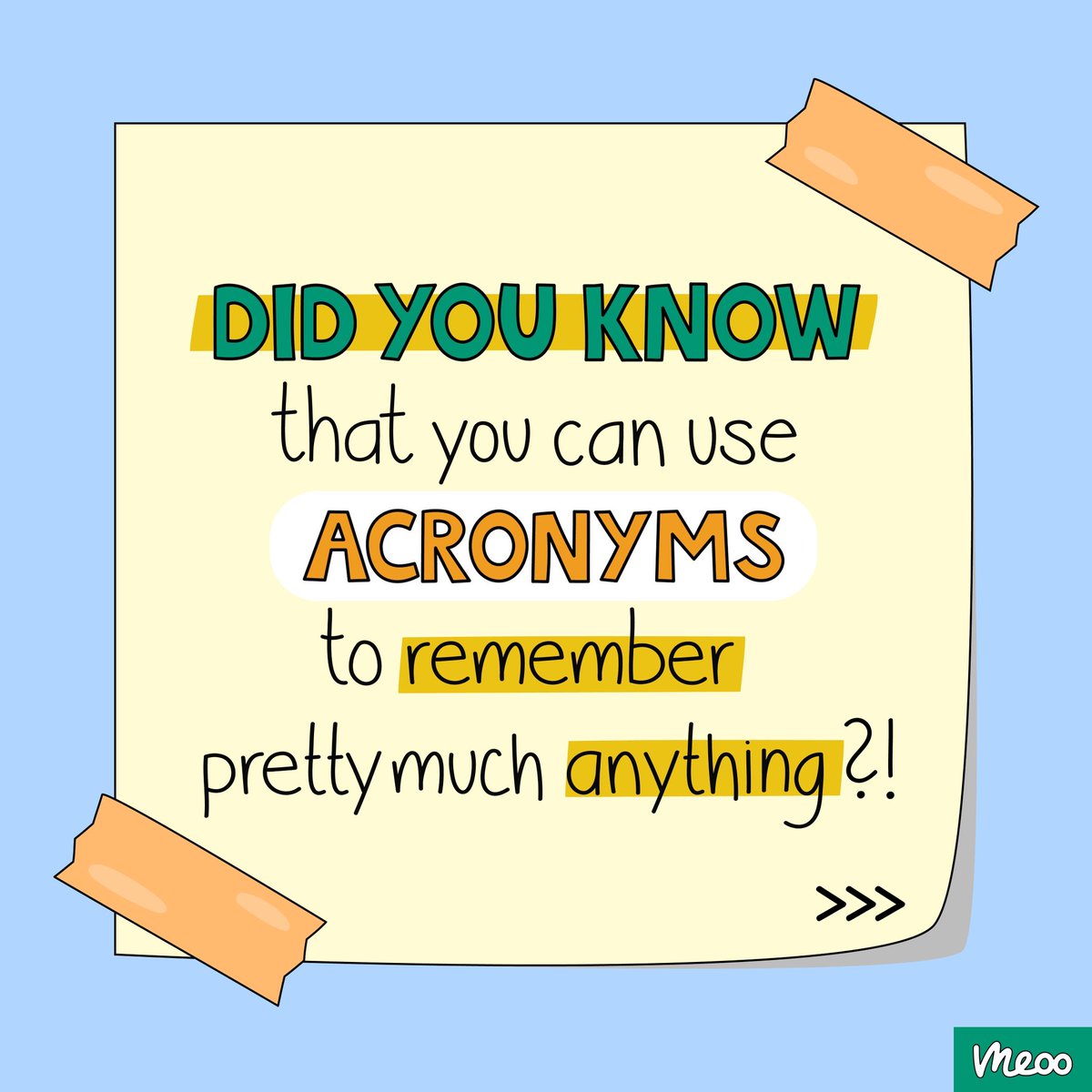 ask_meoo's tweet image. The secret power of #acronyms 😎

#askmeoo #acronymsearchengine #fridaymorning #office #techstartup #knowledgesharing #b2b