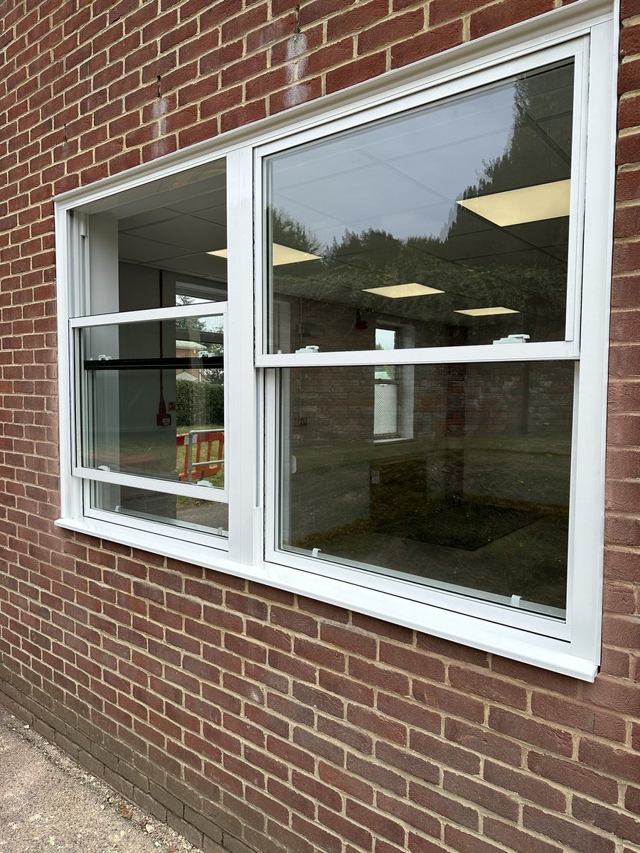 Today we installed these <a href="/durationwindows/">Duration Windows</a> aluminium sliders on a school in kent. 
#aluminiumsliderskent