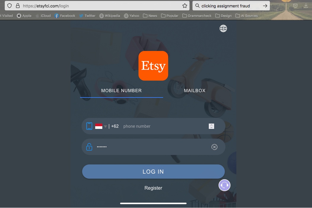 AndrewsDesign's tweet image. etsyfci.com claim as an online e-commerce platform  function of promoting products @Etsy. It's member can complete tasks  on this platform and "earn commissions". Is this legit or scam? Please advice