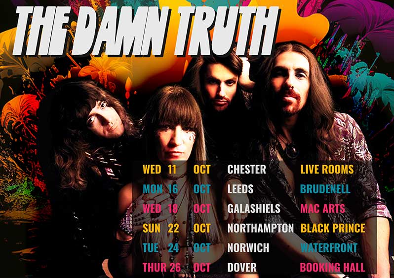 The Damn Truth are back in October for a Headline UK Tour. Read more at RockNews.co.uk @THEDAMNTRUTH1 #thedamntruth @RockNews13 @UK_ROCKNEWS @RockNewsArgOfic @RockNewsFeed @RockNewsOnline @TRocknews @Tg_RockNews #rock #rocknews_co_uk