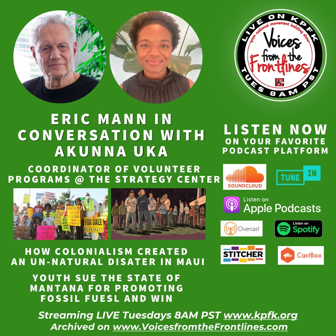 #THISWEEKOKVOICES Eric in conversation with Akunna Uka, volunteer with @fightsoulcities 
Akunna speaks about combatting individualism and careerism in the movement and the future of the #blackstudentachievementprogram in @lausdschools tune in, all links in our bio