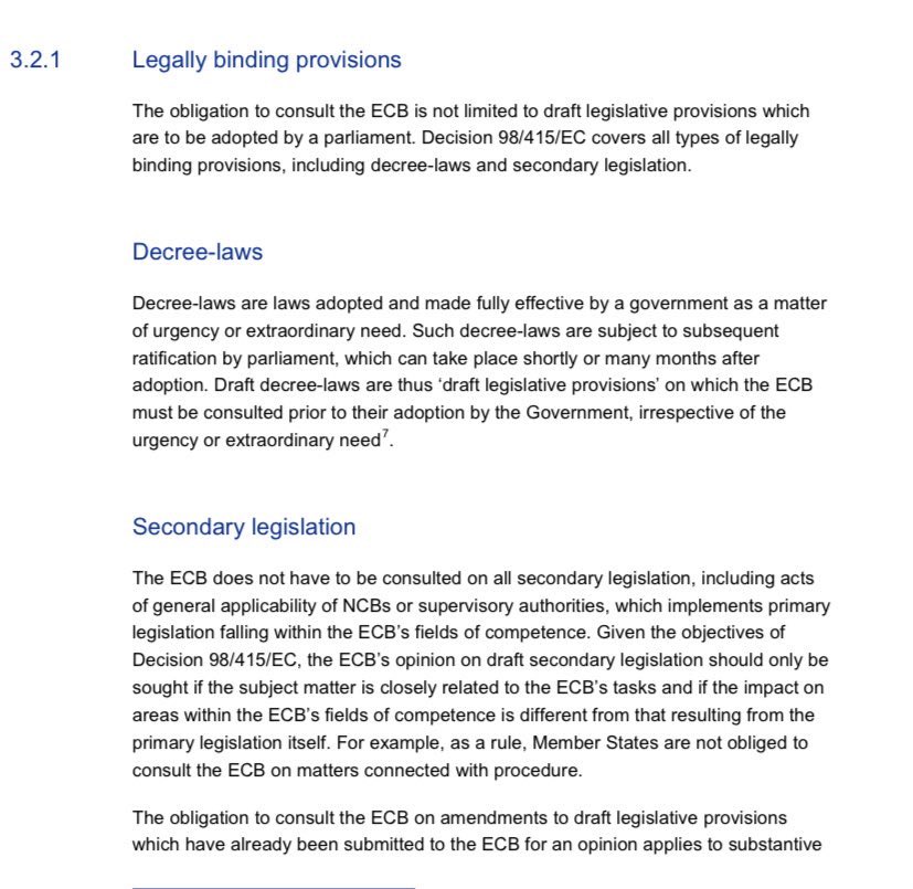 davcarretta's tweet photo. Le regole sono chiare: il parere della Bce andava chiesto preventivamente anche in caso di decreto. https://t.co/vX3xZBlY3A
