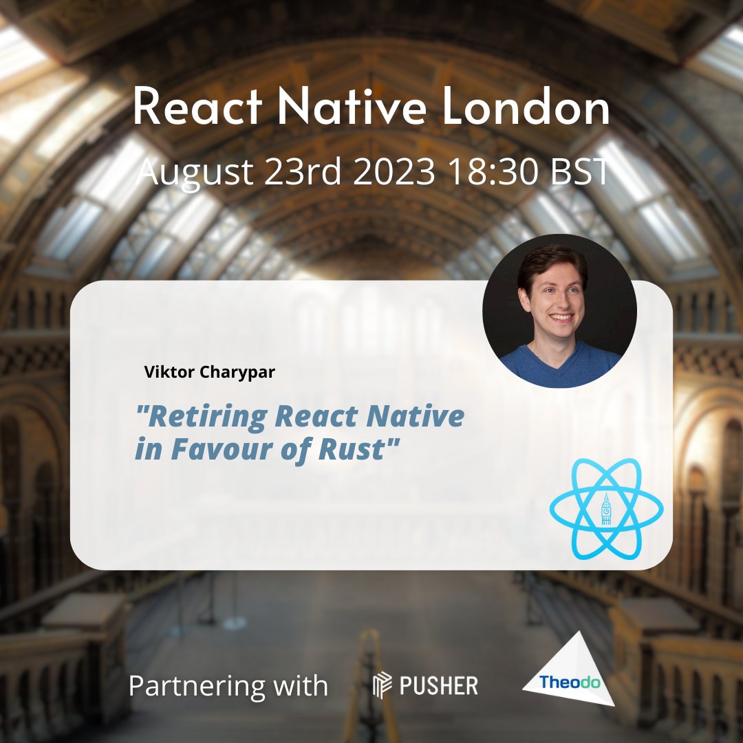 React Native London tweet media