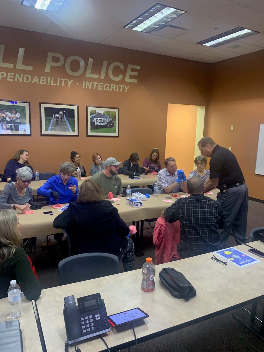 Powell Citizens Police Academy 2023 begins Aug. 30th. It's a free 11 week program where we cover lots of topics like crime prevention, traffic enforcement, CSI, CPR with <a href="/ltfd320/">Liberty Township / Powell Fire Department</a>  and more! 
Sign up here: powell.recdesk.com/Community/Prog…