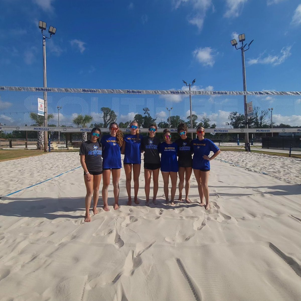 McNeese Beach Volleyball tweet media