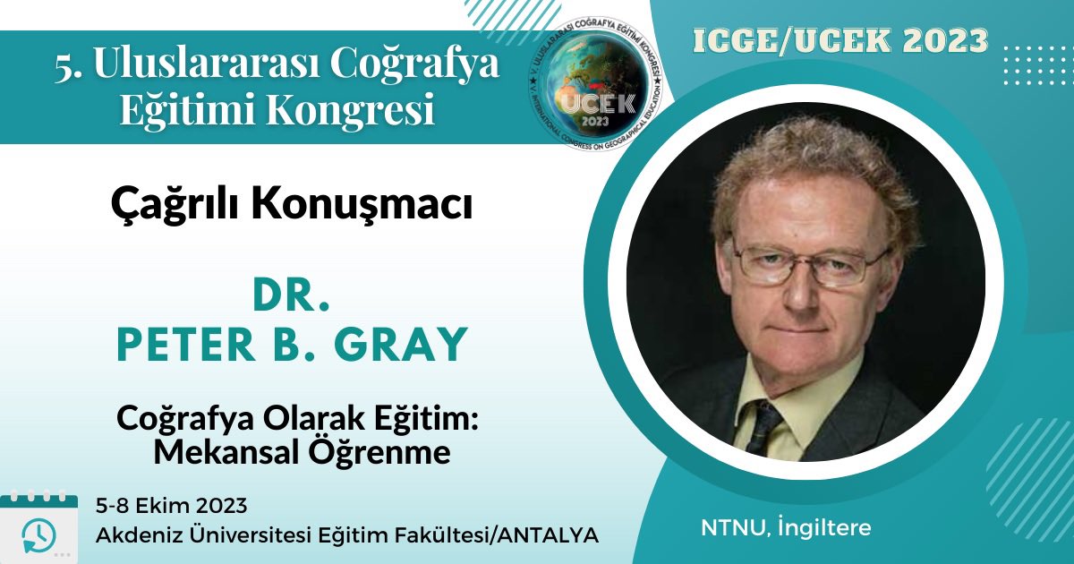 Uluslararası Coğrafya Eğitimi Kongresi tweet media