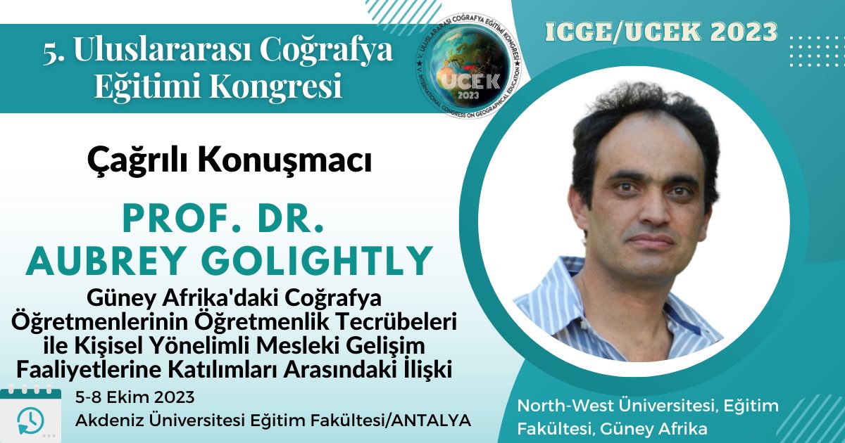 Uluslararası Coğrafya Eğitimi Kongresi tweet media